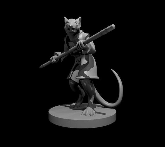 Ratfolk Monk Miniature