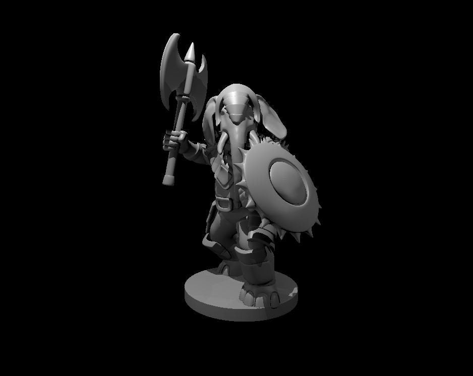 Loxodon Fighter Miniature