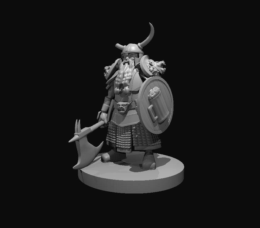 Bruenor Battlehammer Miniature