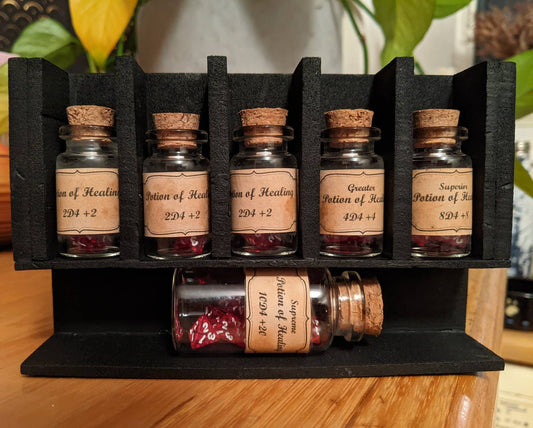 Potion of Healing Dice Set for Dungeons & Dragons