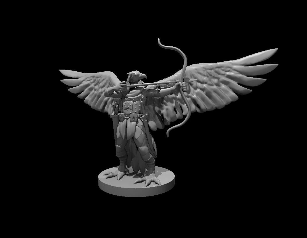 Aarakocra Ranger Miniature