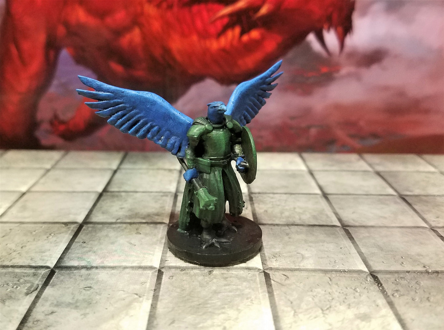 Aarakocra Cleric Miniature