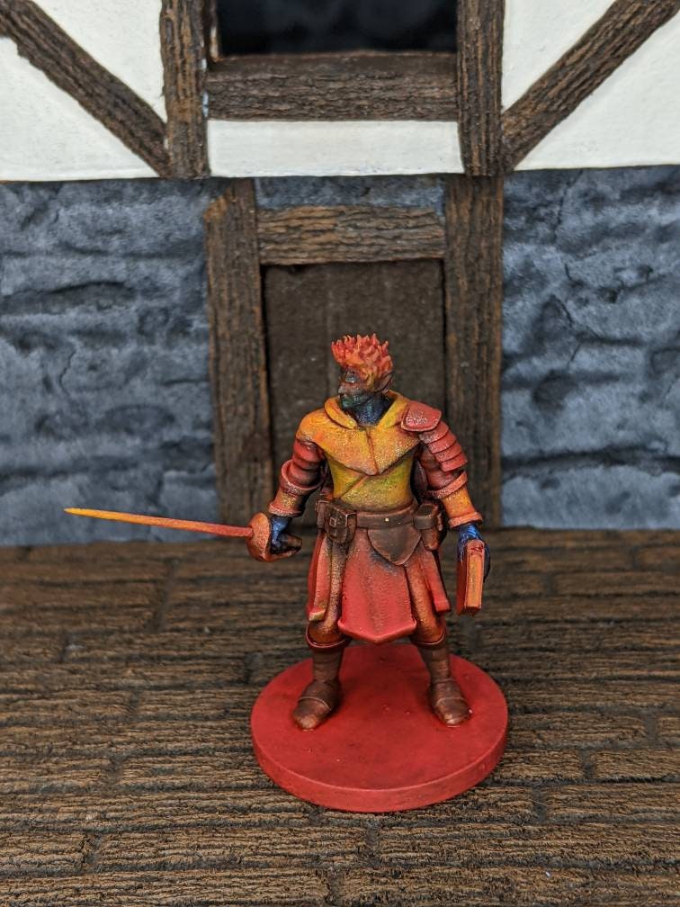 Fire Genasi Miniature