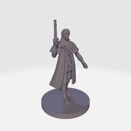 Flintlock Revolutionary Gunslinger Miniature