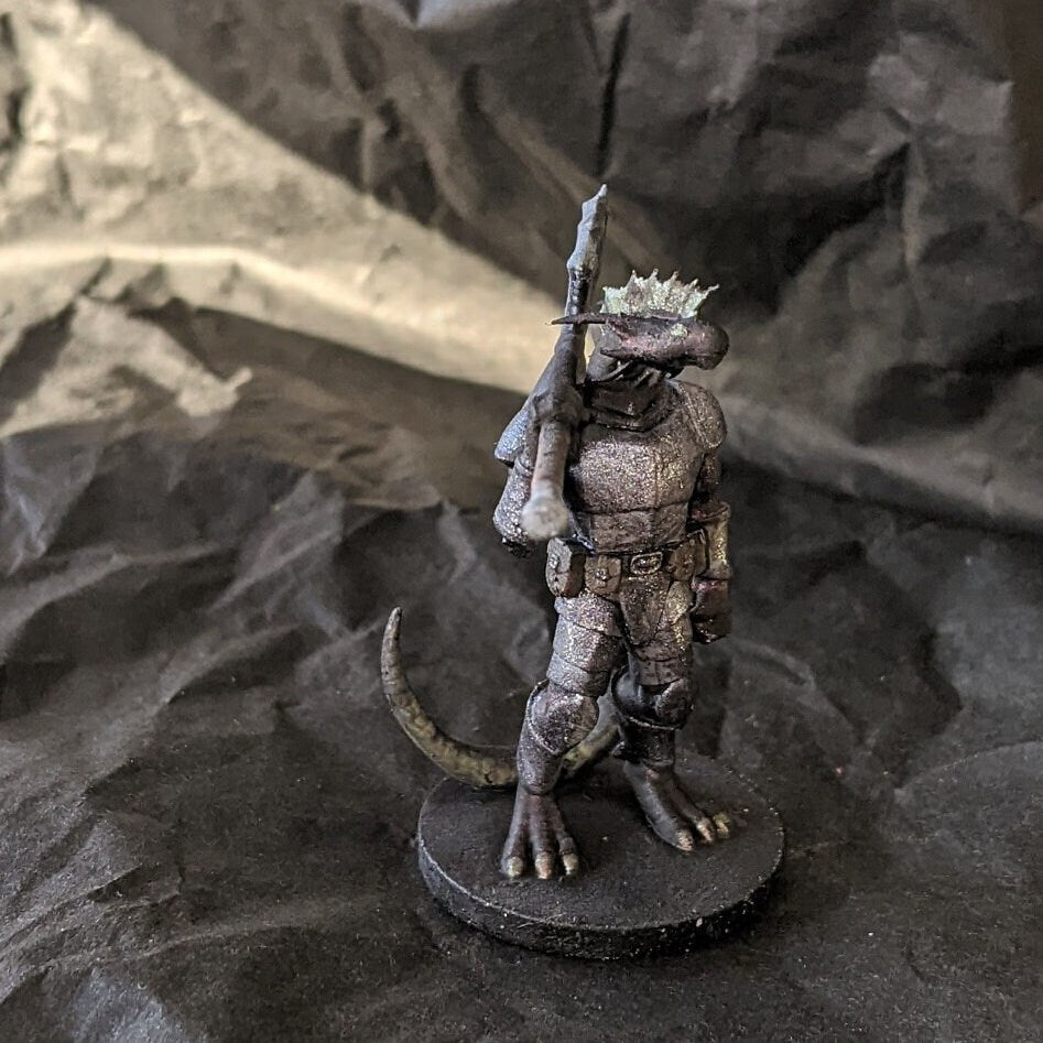 Dragonborn Cleric Miniature