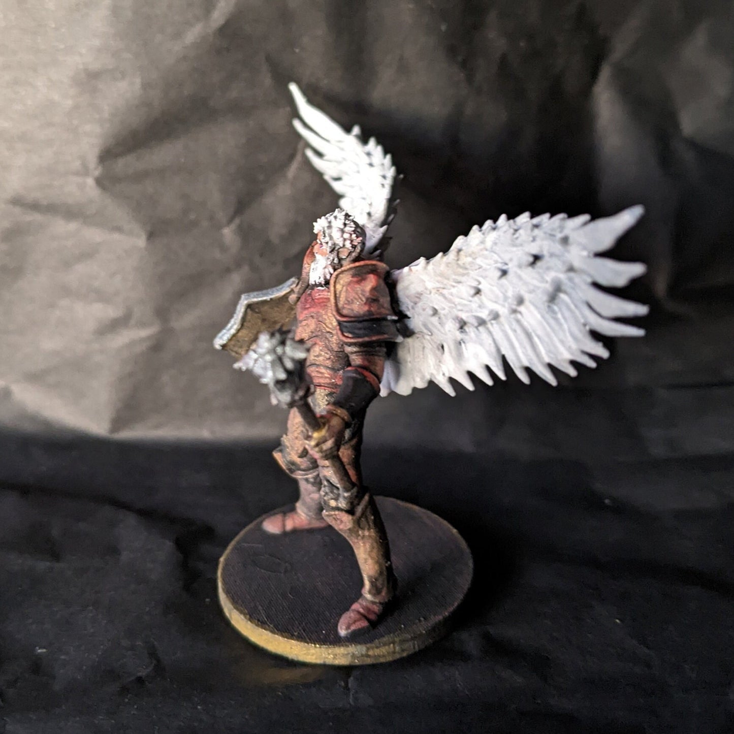 Aasimar Cleric with Mace Miniature